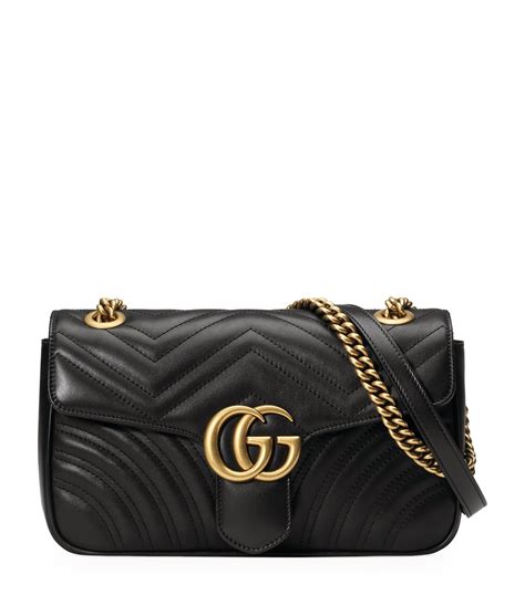 gucci marmont clutch bag black|Gucci Marmont small shoulder bag.